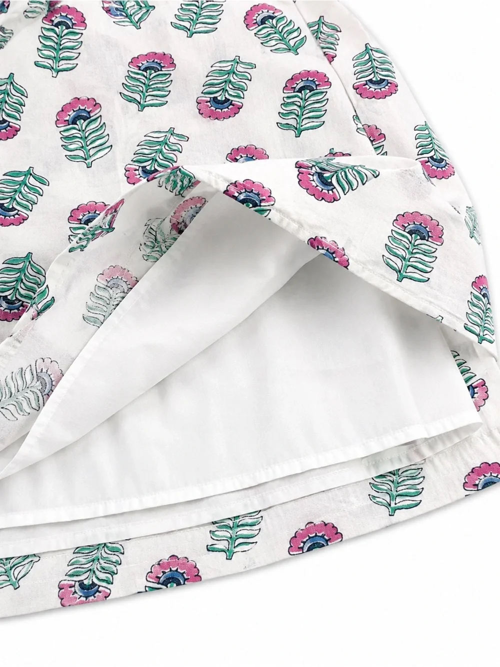 J. Crew Bohemian Mini Skirt with Floral Print - Size M